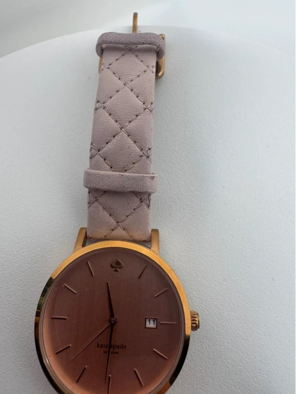 Kate Spade New York watch pink quilted - Picture 6 of 11